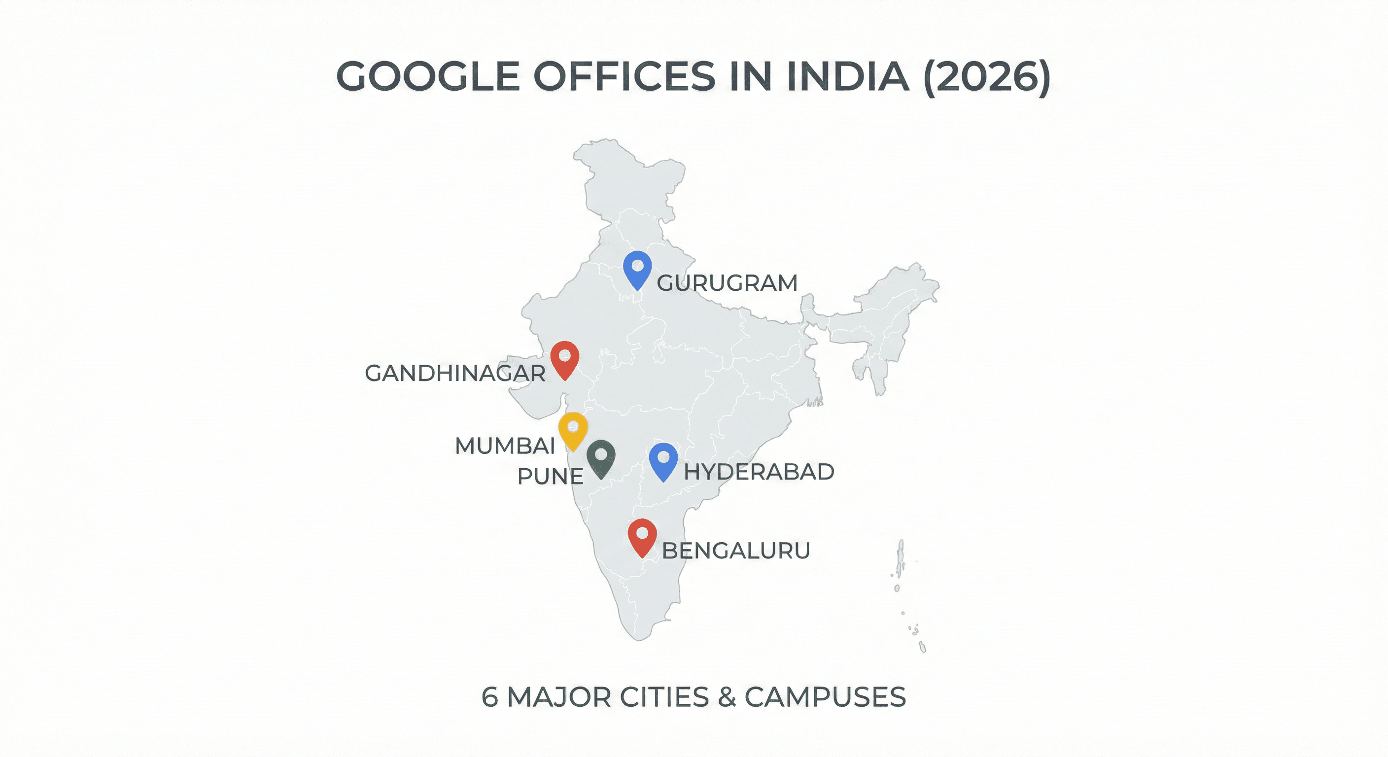 List of Google Offices in India