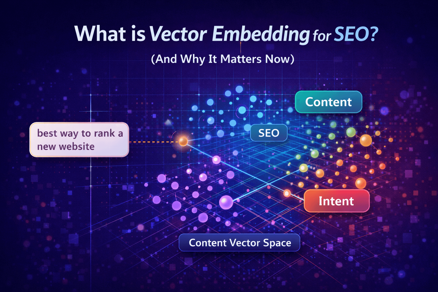 What is Vector Embedding for SEO? (And Why It Matters Now)